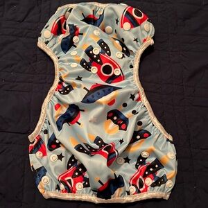 Rocket Ship Baby Reusable Swim Diaper